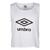 UMBRO Core Mark Vest Vit MINI Träningsväst med stor logo 